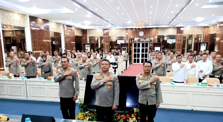 Kapolrestabes Medan Ikuti Kegiatan Taklimat Awal Audit Kinerja Itwasda Polda Sumut