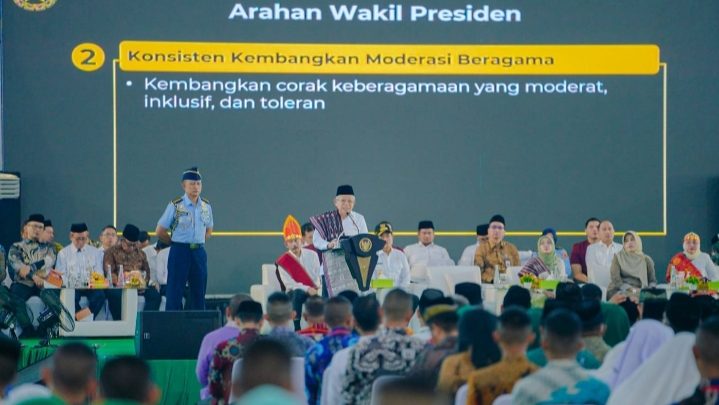 Bobby Nasution Bersama Wapres Hadiri Ikrar Merajut Keberagaman Nusantara