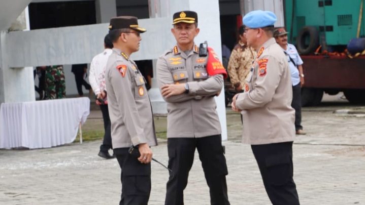 Polrestabes Medan Hadiri Kunker Wapres Ma’ruf Amin Dalam Acara Ikrar Keberagaman di Gedung Serbaguna