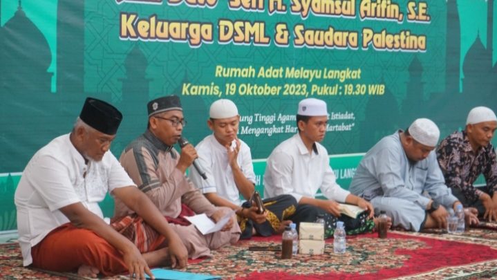 DSML bersama Lintas Etnis Gelar Tahlilan Malam Ketiga untuk Almarhum Dato Seri Syamsul Arifin