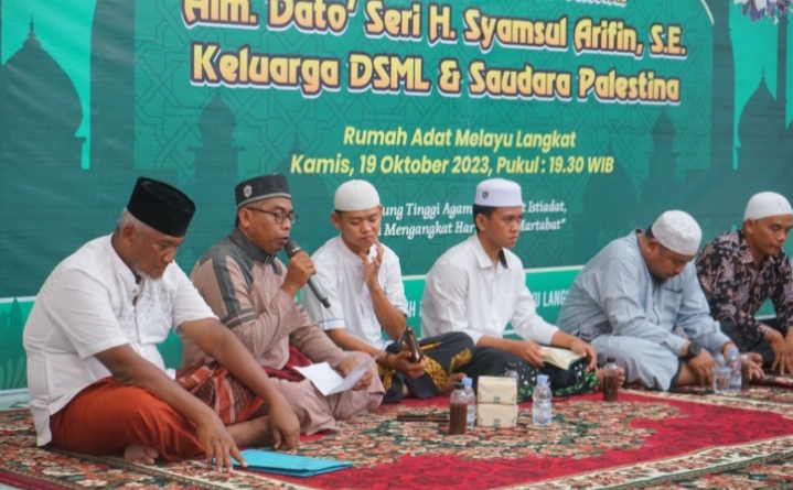 DSML bersama Lintas Etnis Gelar Tahlilan Malam Ketiga untuk Almarhum Dato Seri Syamsul Arifin