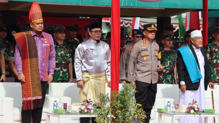 Kapolrestabes Medan Hadiri Penutupan TMMD ke-118 TA 2023 Kodim 0201/Medan