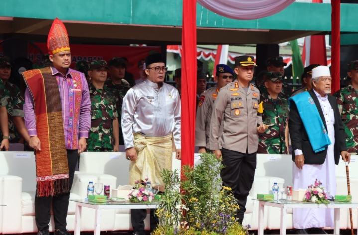 Kapolrestabes Medan Hadiri Penutupan TMMD ke-118 TA 2023 Kodim 0201/Medan