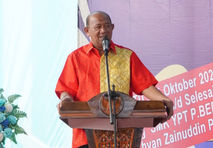 Plt Bupati Langkat Hadiri Reuni STM/SMK YPT Pangkalan Brandan