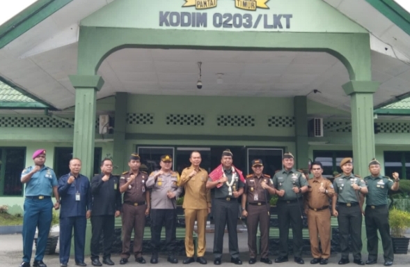 Danrem 022/PT Kunker di Wilayah Kodim 0203/LKT, Ini Harapan Syah Afandin