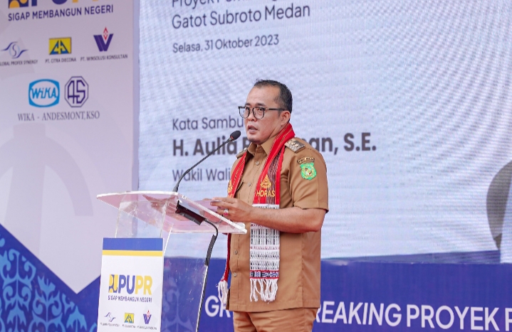 Pembangunan Underpass Gatot Subroto Medan Dimulai