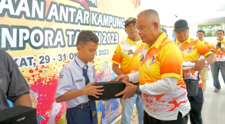 Kejuaraan Antar Kampung Kemenpora Diikuti Ratusan Pelajar di Langkat