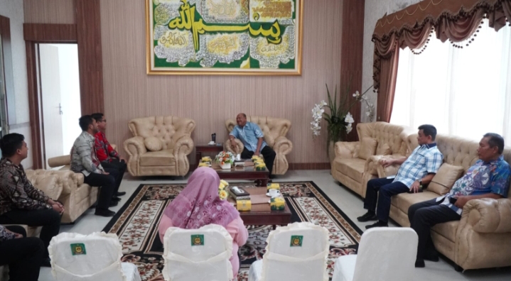 Syah Afandin Terima Kunjungan Ka. Rutan dan Ka. Lapas di Langkat