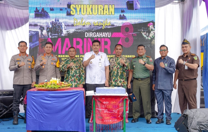 Dirgahayu HUT ke-78 Korps Marinir TNI AL, Terima Kasih Atas Dedikasinya Bagi Kota Medan
