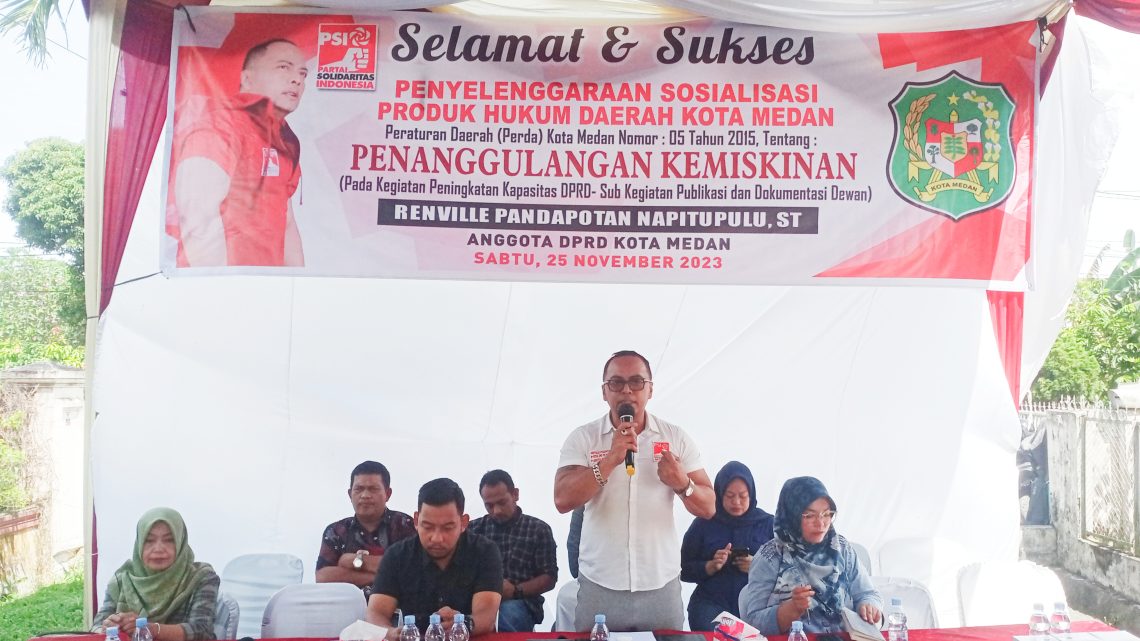 Renville Napitupulu: Pemerintah Melindungi Hak Warga Miskin