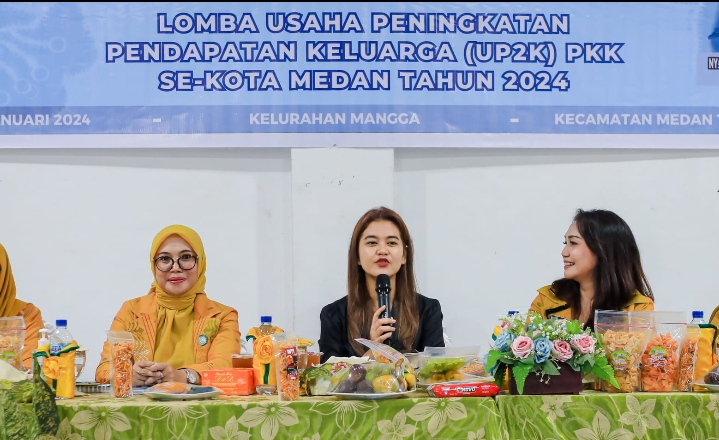 Berkunjung ke Kelurahan Mangga, Kahiyang Ayu Evaluasi Pelaksanaan UP2K
