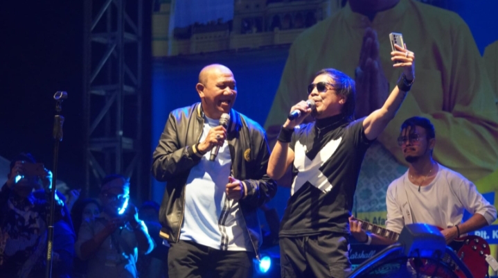 Band Raja Meriahkan Penutupan HUT ke-274 Langkat, Syah Afandin Berpamitan