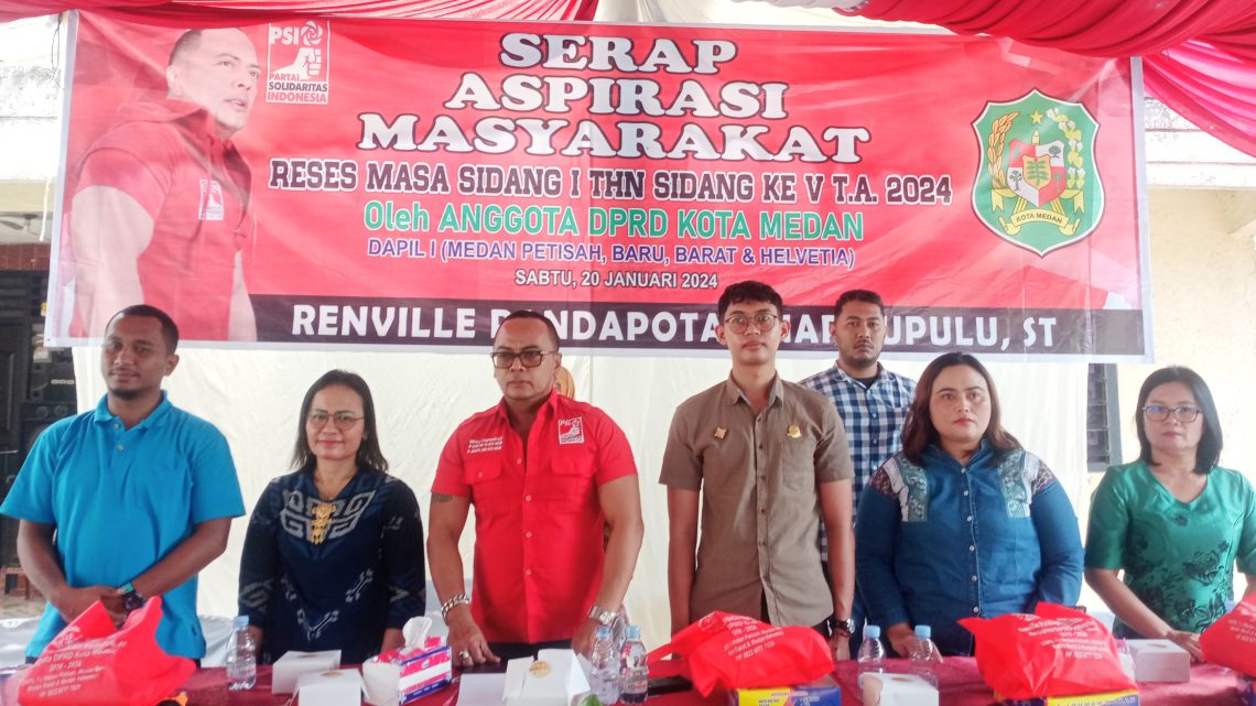 Di Reses Renville Napitupulu, Warga Karang Berombak Minta Sungai Ditembok