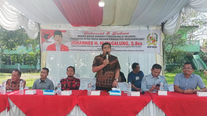 Reses Johannes Hutagalung, Warga Selayang Keluhkan Banjir dan Jalan Tak Diaspal