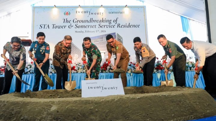 Groundbreaking Pembangunan Gedung STA Tower, Bobby Nasution: Roda Perekonomian Kota Medan Semakin Baik
