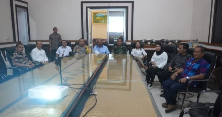 Zoom Meeting Dengan PJ Gubsu, Syah Afandin: Pemilu di Langkat Aman Kondusif