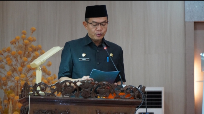 Sekda Langkat Hadiri Paripurna Penyampaian Laporan Reses dan Usulan Pemberhentian Syah Afandin
