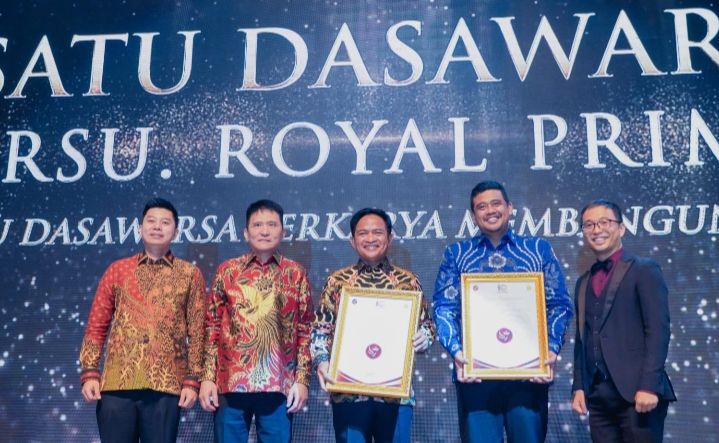 Bobby Nasution Raih Penghargaan Dedikasi Merajut Harmoni Menuju Satu Dasawarsa Berkarya Membangun Bangsa