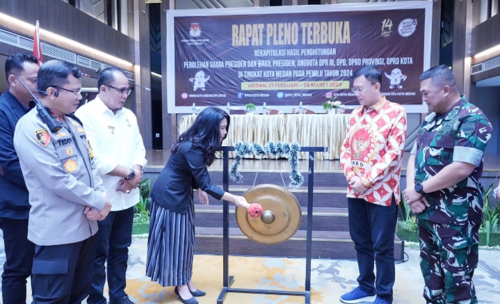Pemilu Kondusif, Bobby Nasution Apresiasi KPU dan Forkopimda Medan