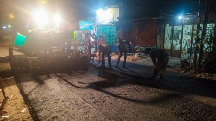 Pemko Medan Lakukan Perbaikan Jalan Jahe Raya