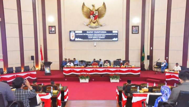 DPRD Medan Gelar Rapat Paripurna LKPj TA 2023