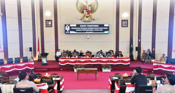 DRPD Kota Medan Gelar Rapat Paripurna Perubahan PROPEMPERDA 2024