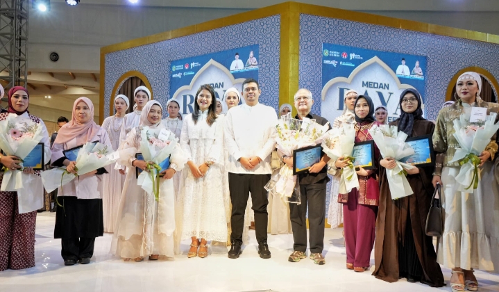 Tutup Medan Raya Fashion Week, Wali Kota Medan Berharap Medan Menjadi Rujukan Fashion Muslim di Indonesia