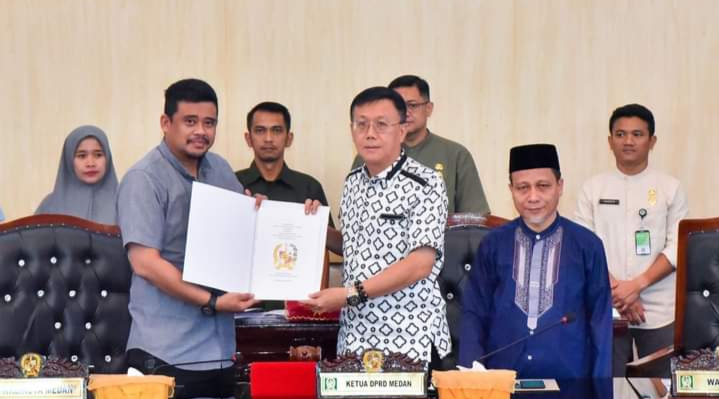 DPRD Medan Sampaikan Rekomendasi Terhadap LKPj 2023