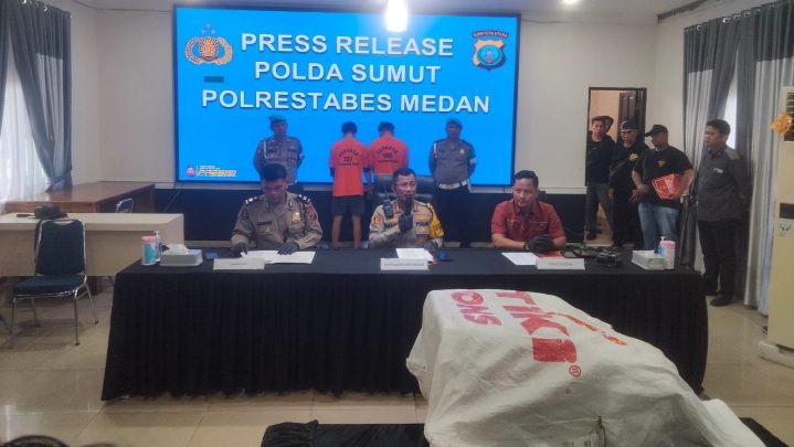 Polrestabes Medan Ringkus 2 Bajing Loncat di Pasar Merah