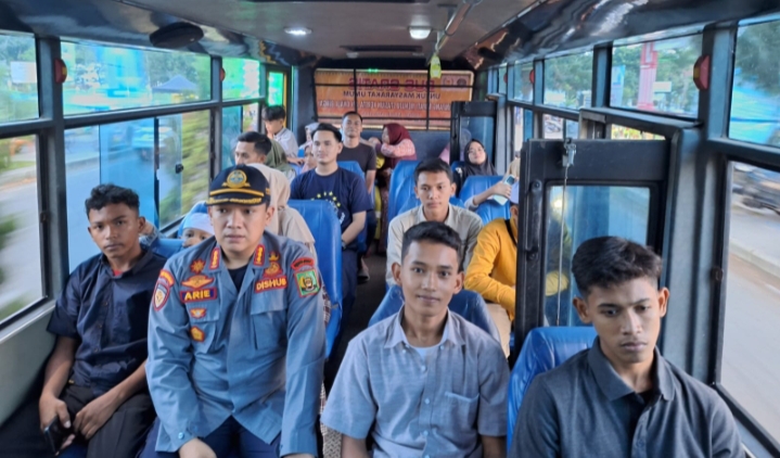 Pj Bupati Langkat Siapkan Bus Gratis ke Stasiun Kereta Api Kw. Bingai