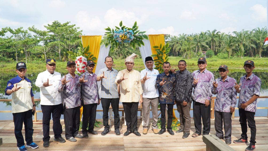 Pj Bupati Langkat Resmikan Taman Wisata “Kerangan Land”