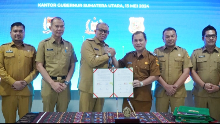 Kendalikan Inflasi, Pj Bupati Langkat Jalin Kerjasama dengan Kabupaten Karo & Dairi