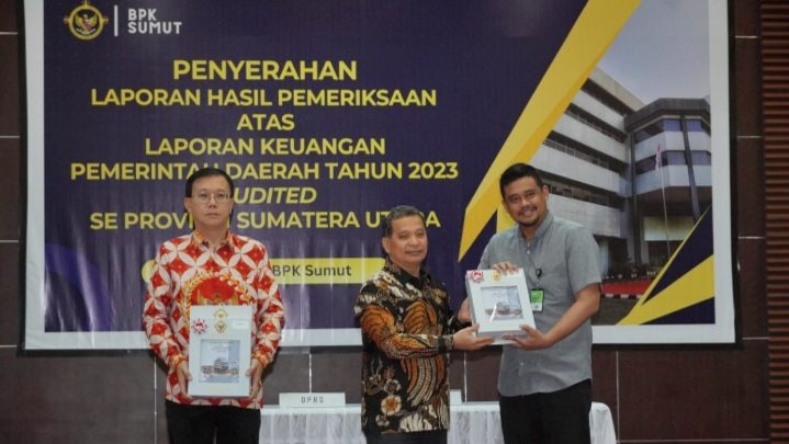 Untuk Keempat Kalinya, Pemko Medan di Bawah Kepemimpinan Bobby Nasution Raih Opini WTP
