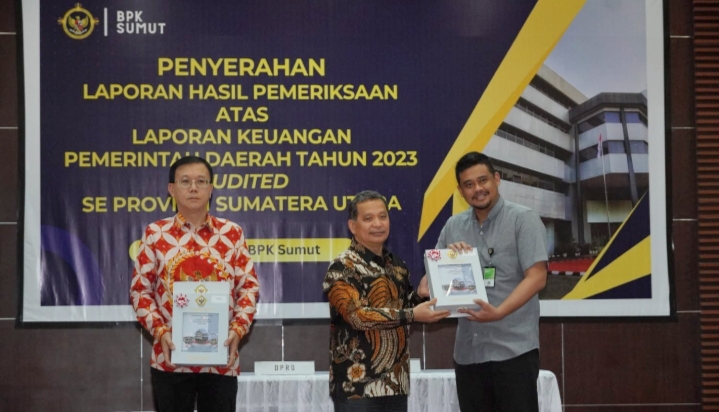 Untuk Keempat Kalinya, Pemko Medan di Bawah Kepemimpinan Bobby Nasution Raih Opini WTP