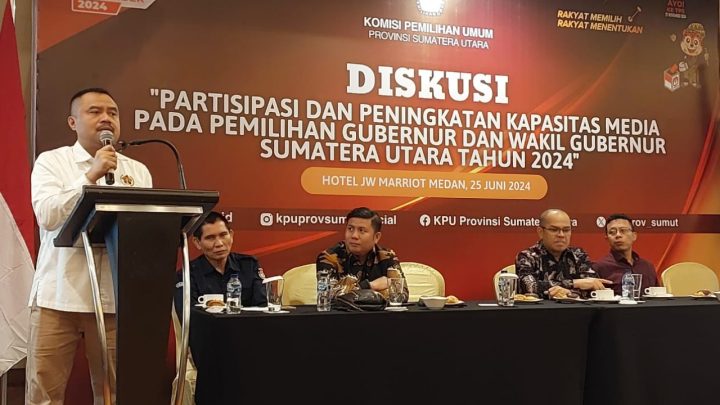 KPU Sumut Optimalkan Peran Media di Pilgubsu 2024