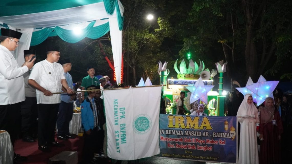 Pj. Bupati Langkat Lepas 90 Tim Peserta “FESPOTA” Kecamatan Stabat