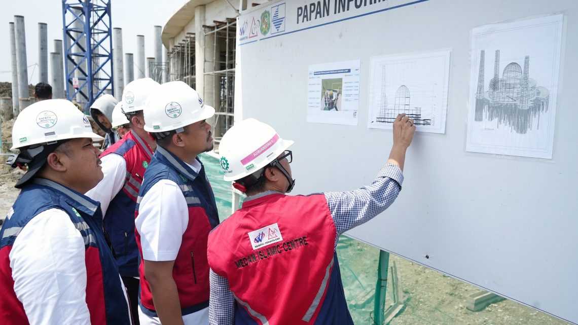 Wali Kota Medan Optimis Pembangunan Islamic Center Tepat Waktu