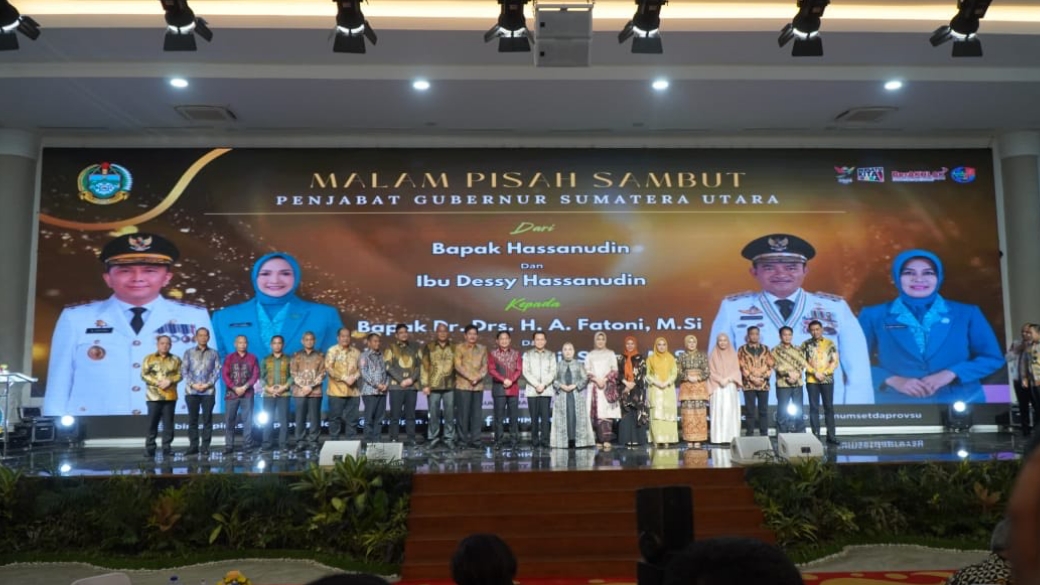 Sekda Langkat Hadiri Malam Pisah Sambut Pj Gubernur Sumatera Utara