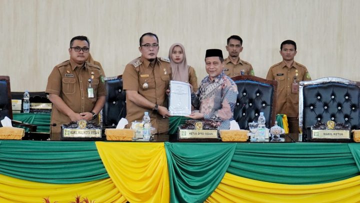 Wali Kota Medan Terima Hasil Penjelasan Ranperda Inisiatif DPRD Tentang Perubahan Perda No 6/2015