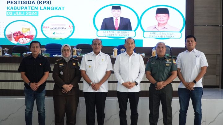 Pj. Bupati Langkat Buka High Level Meeting TPID dan Rakor KP3 Kabupaten Langkat