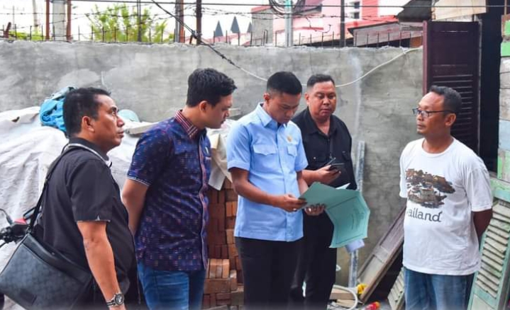 Awasi PBG, Komisi IV DPRD Medan Sidak Sejumlah Bangunan
