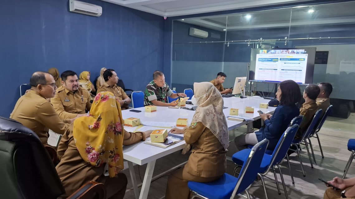 Sekda Langkat Ikuti Rapat Pengendalian Inflasi serta Penanggulangan TBC dan Polio
