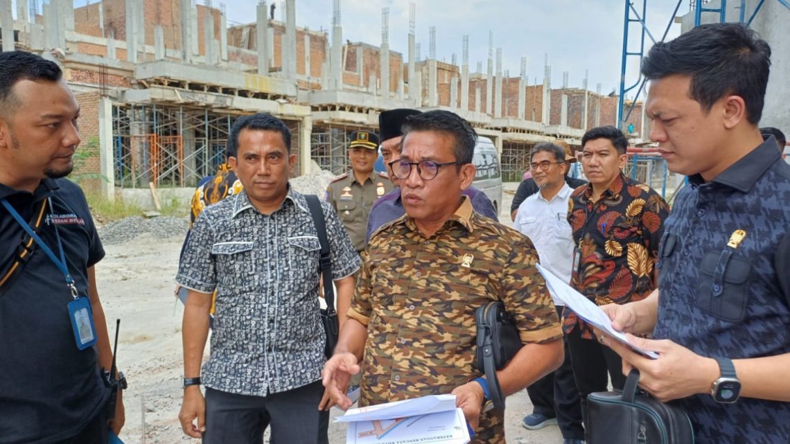 Kembali Sidak Bangunan, Komisi IV DPRD Medan Pertanyakan PBG Polonia Garden