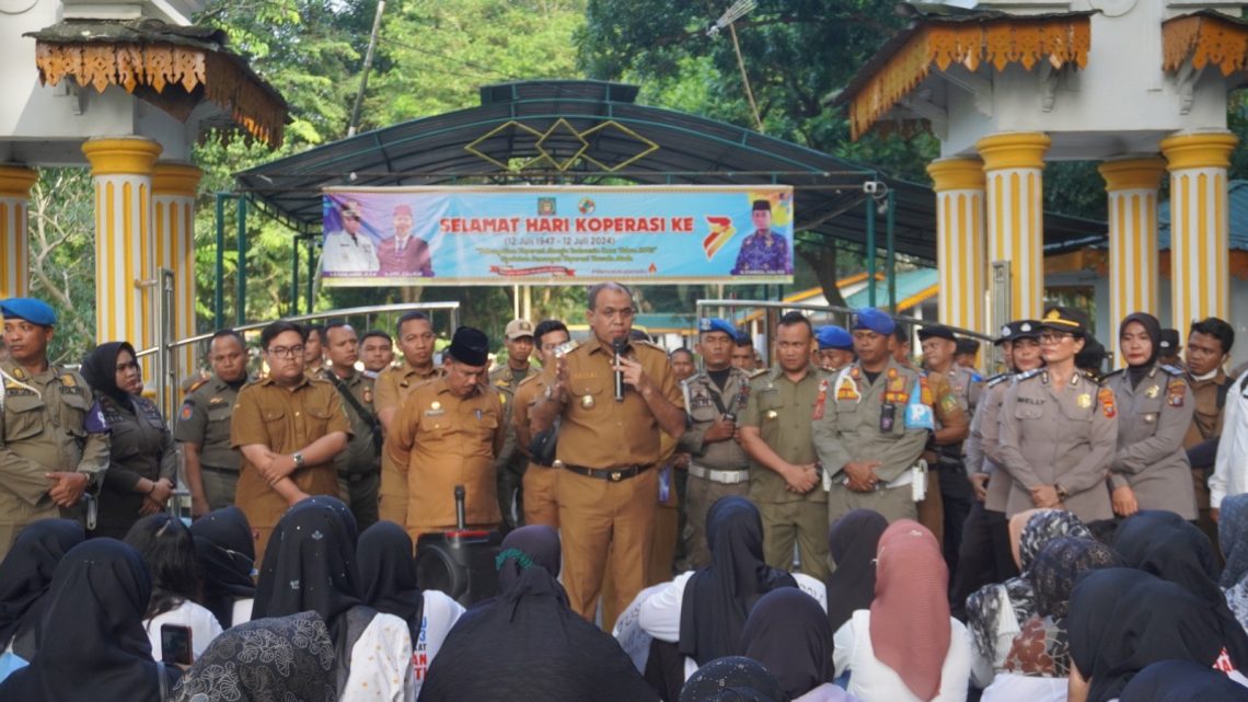 Pj Bupati Langkat Terima Aspirasi Peserta Aksi Damai Forum P3K Guru