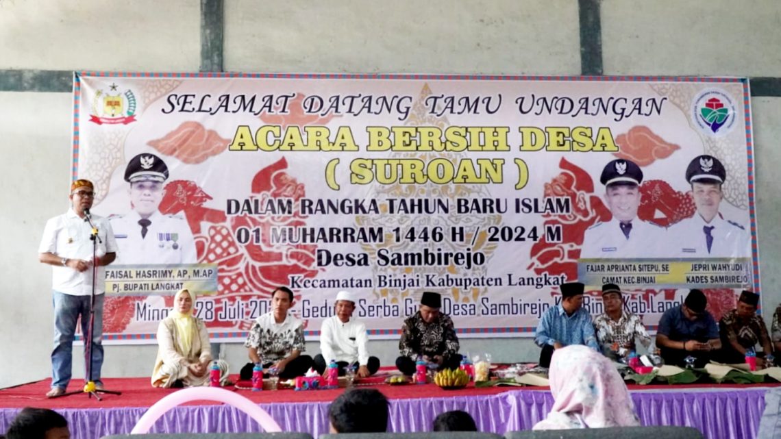Faisal Hasrimy: Melalui Bersih Desa, Kita Lestarikan Budaya dan Perkuat Silaturahmi