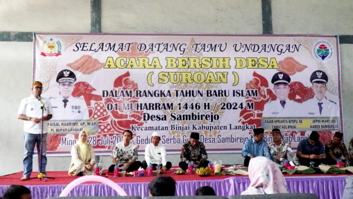 Faisal Hasrimy: Melalui Bersih Desa, Kita Lestarikan Budaya dan Perkuat Silaturahmi