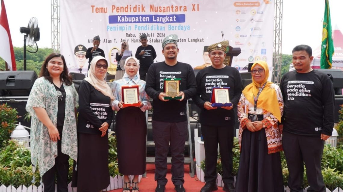 Hadiri Acara TPN ke XI, Pj. Bupati Langkat Dorong Guru Jadi Pionir Indonesia Emas 2045
