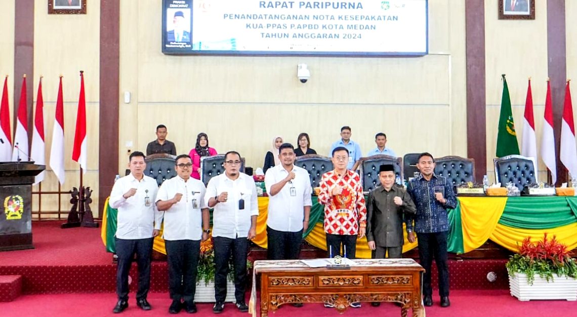 Wujudkan Pembangunan Kota Berdaya & Berhasil Guna, KUA PPAS Perubahan APBD TA 2024 Disepakati