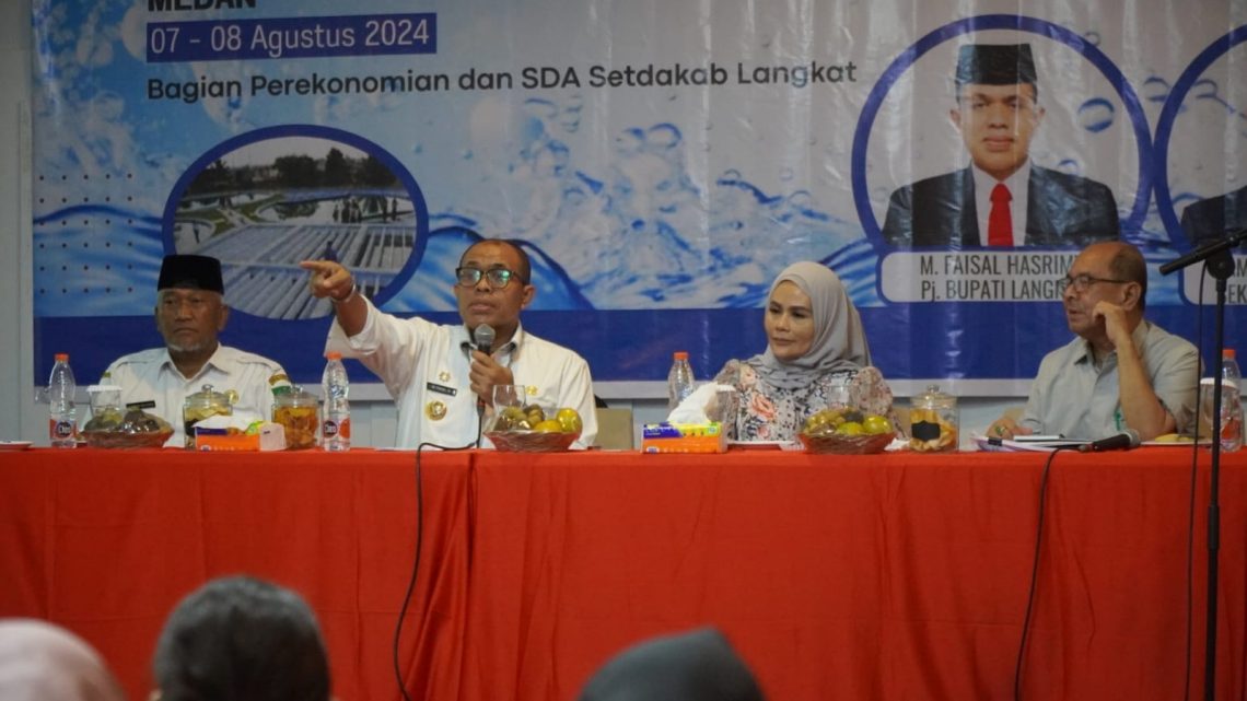 Pj. Bupati Langkat Buka FGD: Tingkatkan Kinerja PDAM Tirta Wampu Demi Pelayanan Prima