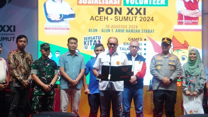 Pj. Bupati Langkat Ajak Masyarakat Sukseskan PON XXI Aceh-Sumut 2024 melalui Peran Aktif sebagai Volunteer